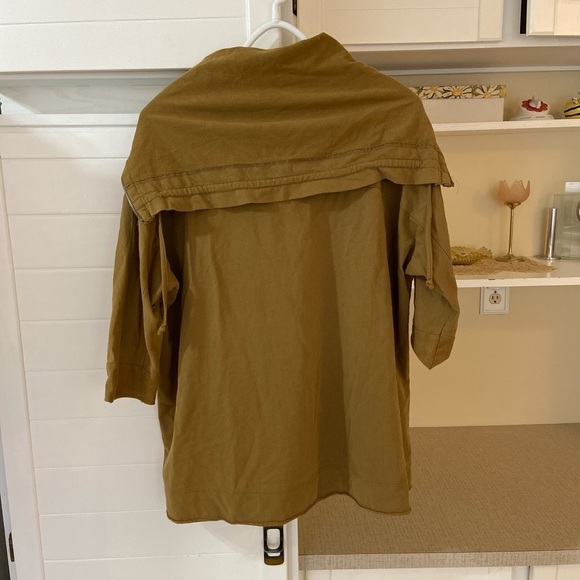 Zara Trafaluc Oversized Poncho Shirt - Picture 4 of 6
